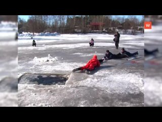 retrospective 2013: open lesson on the ice of the gulf of finland