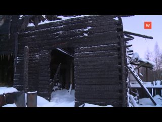 in kirillovsky, a five-apartment residential building fucked down