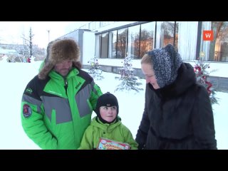 on new year's eve, a fairy tale came right to the city park