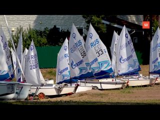 video sketch sailing regatta in the soviet