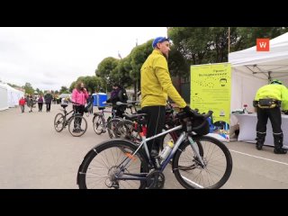 the first cross-border bike path in russia took its first starts