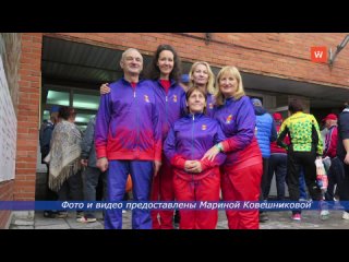 vyborg veterans of sports - on the pedestal