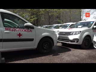 doctors of the vyborgsky district received 19 new special vehicles