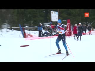 the ski race was held on sunday on the track in kirovskie dacha