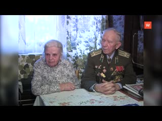 retrospective 2011: war veteran adam efimovich chernega celebrated his 90th birthday