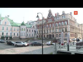 on yuzhny val street, 4/2, they continue to ennoble the courtyard area