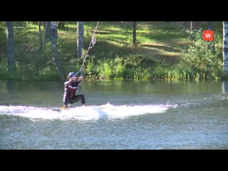 wakeboarding coach gives advice on how to keep your balance