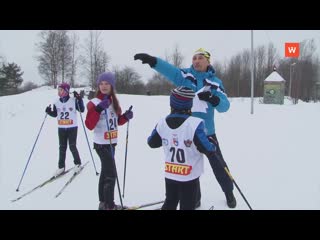 the first cross-country ski races of the season were held at avangard over the weekend