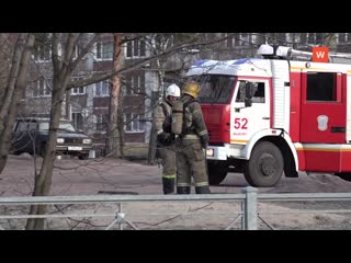 suspicious objects are being searched in vyborg on the territory of school no. 10