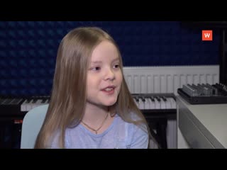 vyborzhanka sofia fomenko takes part in the voice project. teen