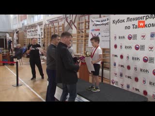 the cup of the leningrad region in thai boxing was played in vyborg