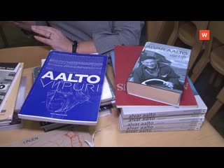 an exhibition of books about the work of alvar aalto was prepared in the city library