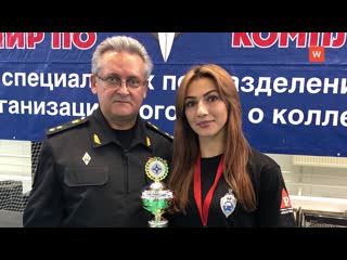 yulia borisova - winner of the international tournament in complex martial arts