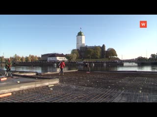 "necklace of vyborg" tourists will be able to see in 2020