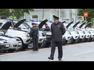 police cars ready for duty