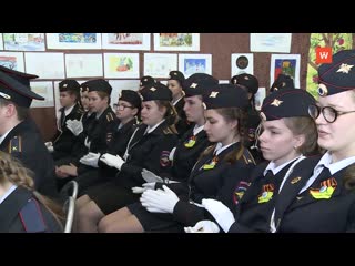 vyborg cadets became the best at the all-russian review of system and song