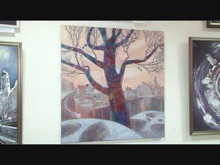 the exhibition snowy winter tale is open in the library on sportivnaya, 10