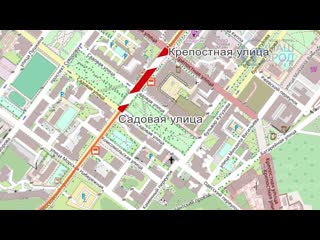 part of moskovsky prospekt to be closed for a month