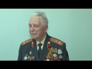 the department of internal affairs congratulated veteran avel nosarev on his 90th birthday