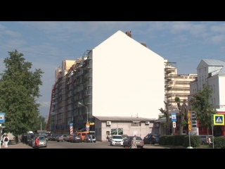 restoration of monumental houses on zheleznodorozhnaya street