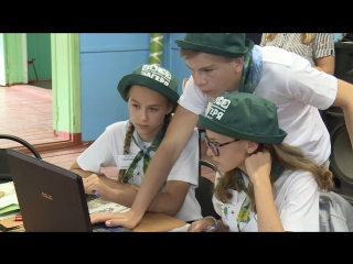 vyborg schoolchildren try their hand at journalism