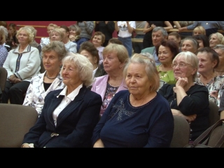 teachers-veterans were honored in vyborg on teacher's day