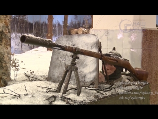 a diorama dedicated to the winter war opened in vyborg