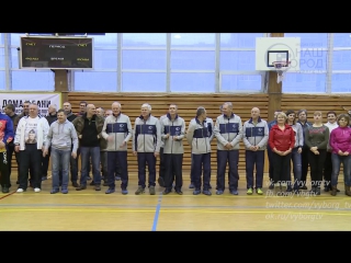 winter volleyball tournament in vyborg